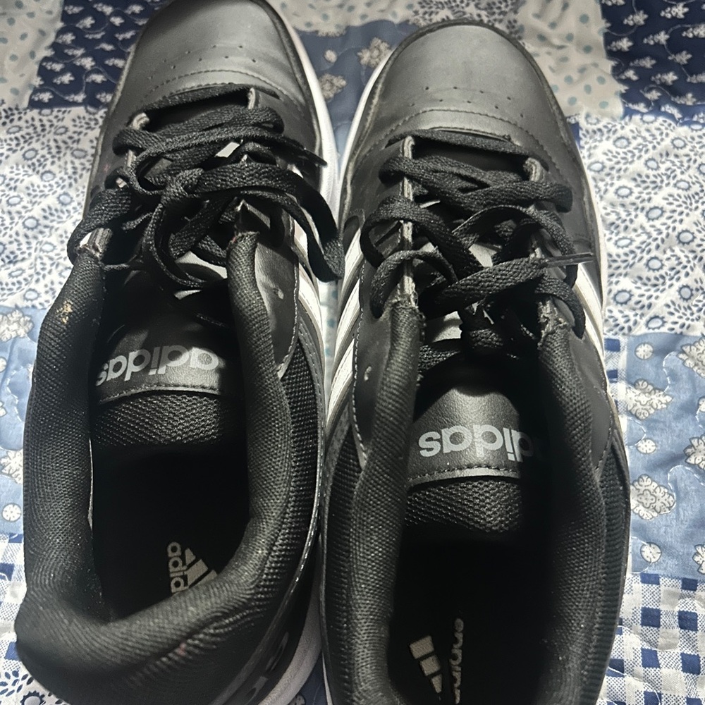 Adidas Classic Black and White Striped Shoes men’s - Picture 7 of 14